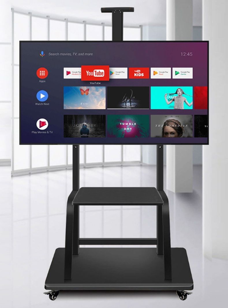 Soporte TV 100 pulgadas con ruedas Pedestal Móvil-1