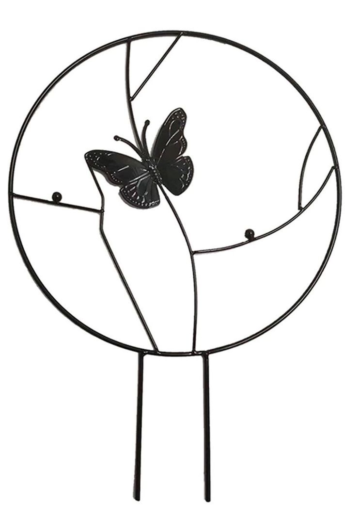 Soporte plantas enredaderas trepadoras tutor Mariposa Negra	-0