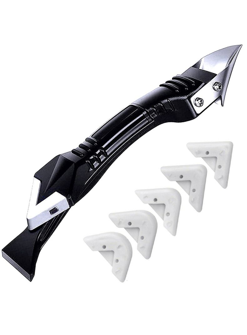 Calafateo silicona raspador sellador punta metal-0