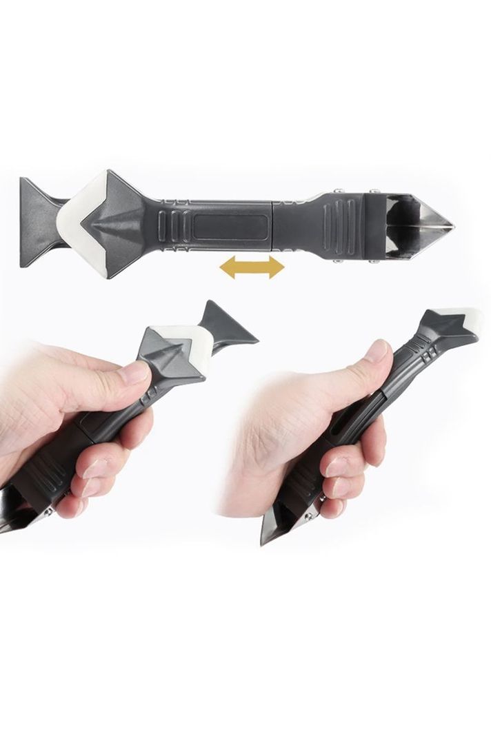 Calafateo silicona raspador sellador punta metal-6