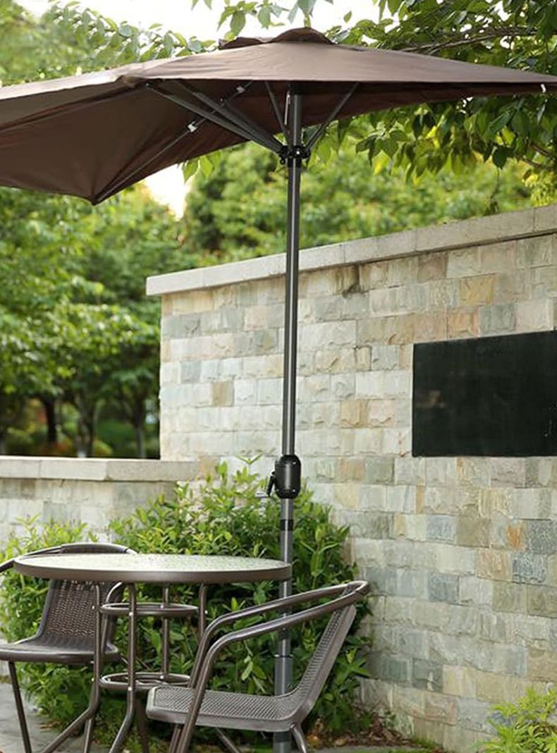 Quitasol rectangular balcón ventana pared 2.4m	-1