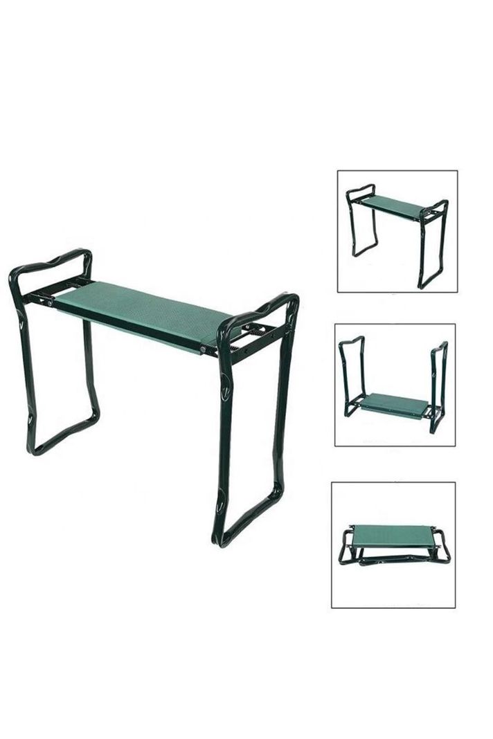 Rodillera jardinería silla y organizador herramientas	-1