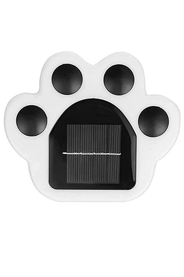Luz solar jardín estaca diseño huella cálida	-0