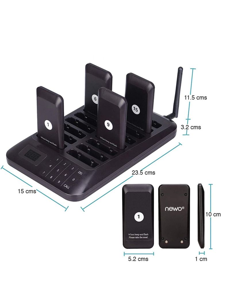 Pager Llamador inalámbrico pedidos restaurants	-6