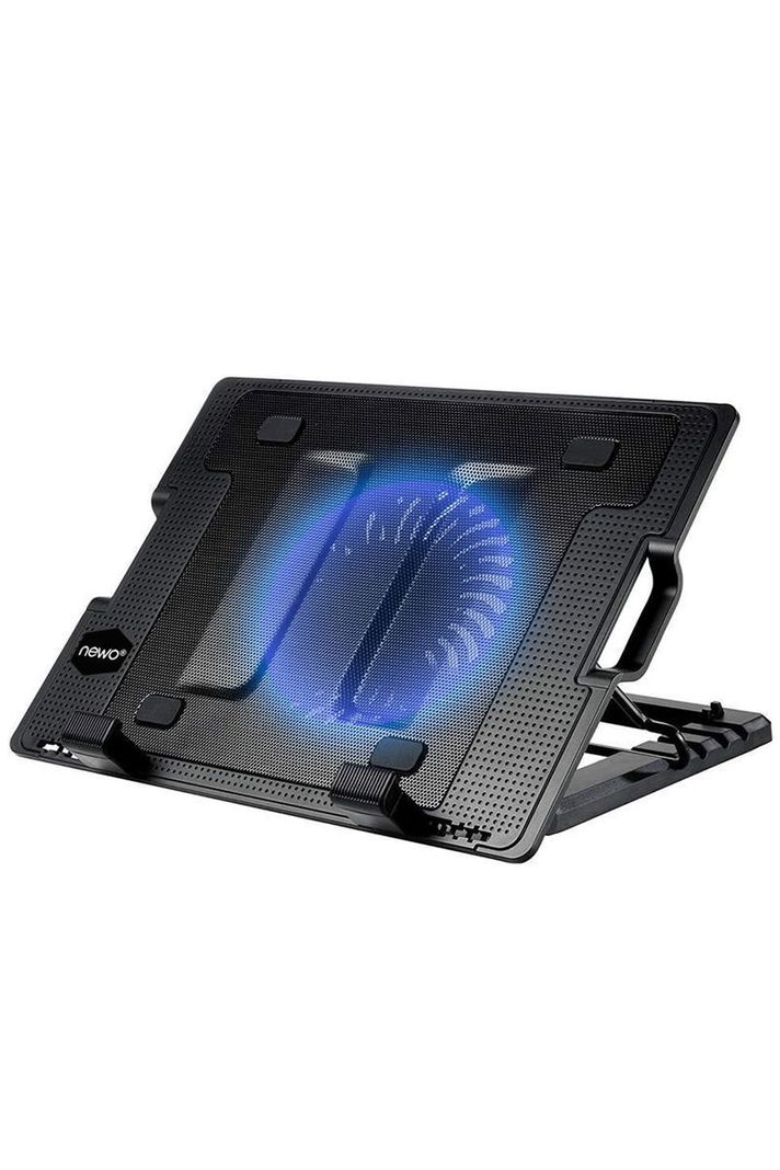 Ventilador notebook con pasacables Newo NW-638B-0