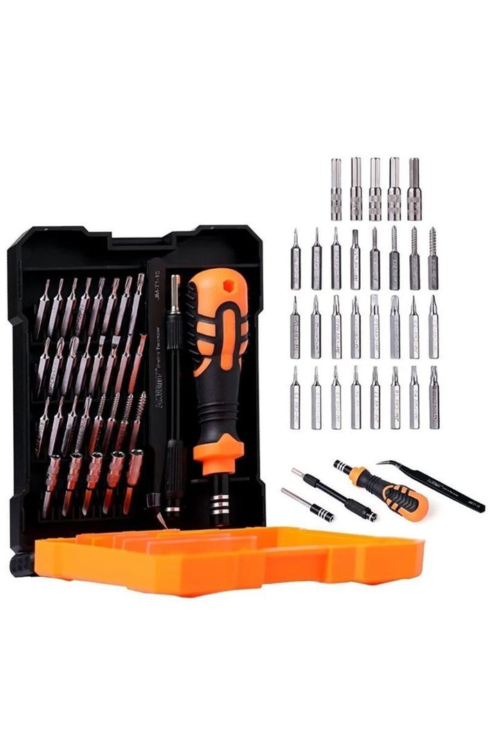 Kit destornilladores de precisión 34 en 1 imantado Jakemi JM-8159-1