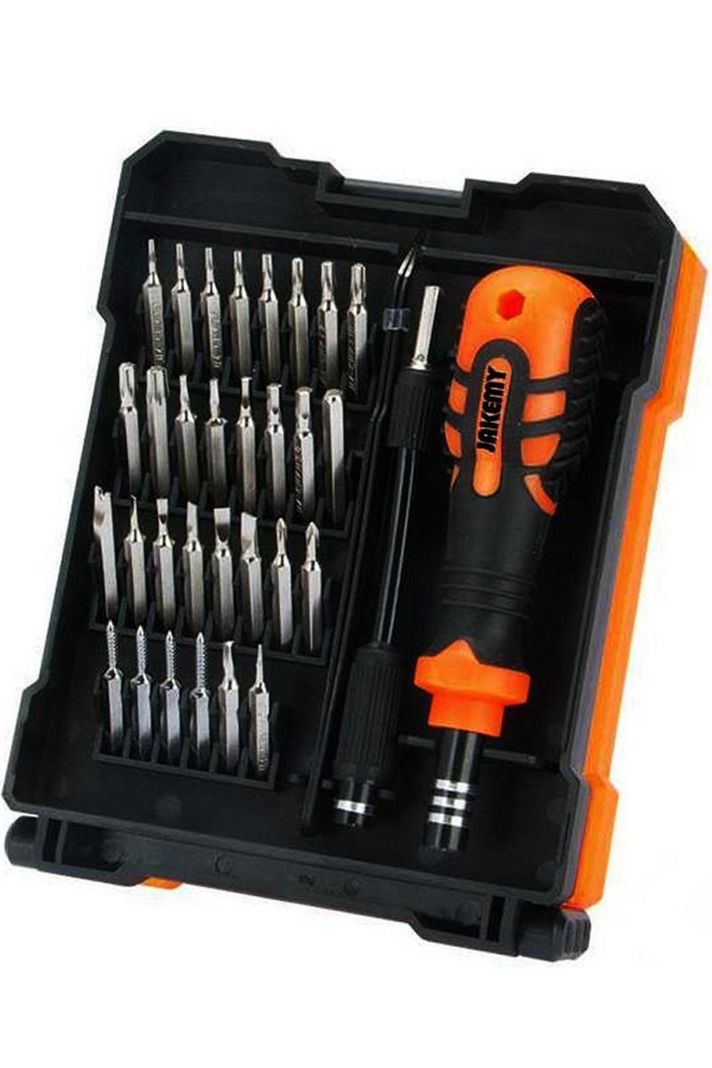 Kit destornilladores de precisión 34 en 1 imantado Jakemi JM-8159-0
