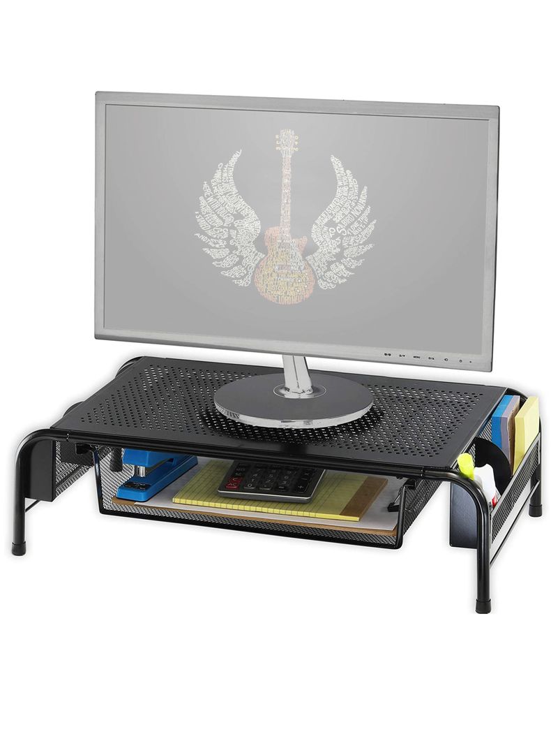 Alzador Monitor Notebook con organizador escritorio-0
