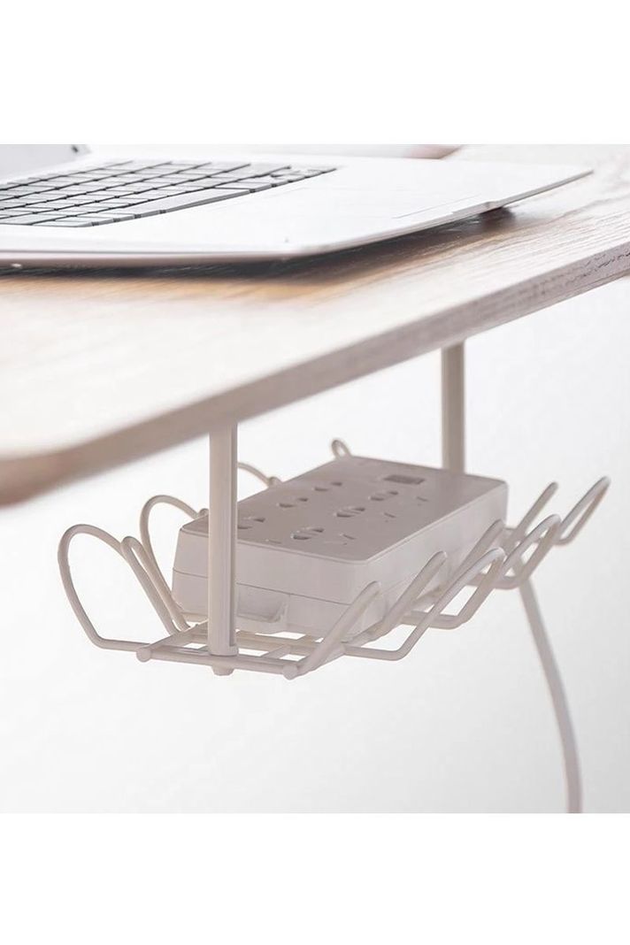 Organizador de cables estante bajo escritorio NW-S79-2