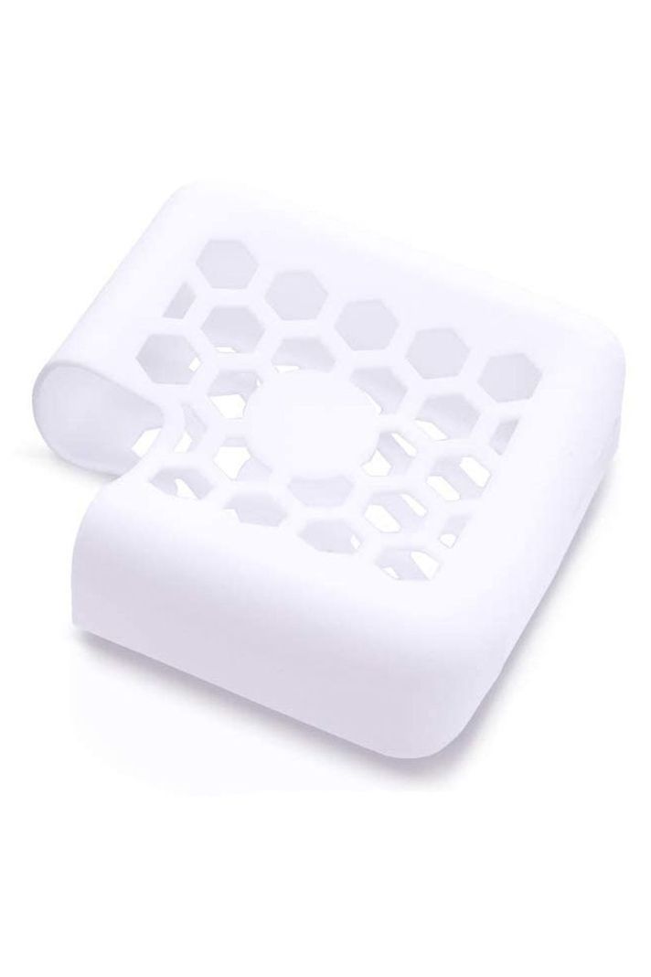 Protector Cargador Macbook Pro 60W silicona blanco-3