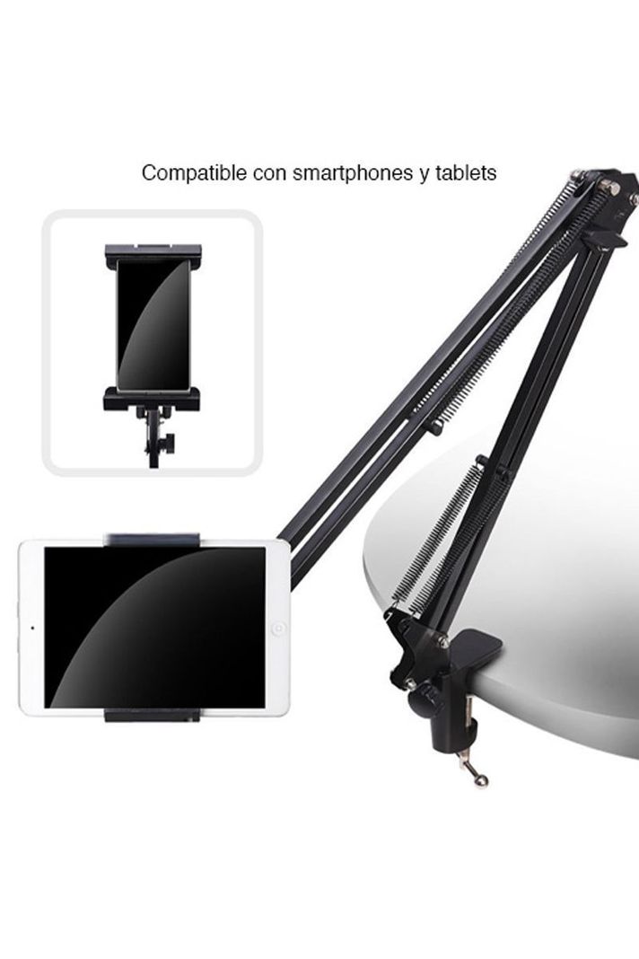 Brazo Tablet Celular Atril escritorio articulado-4