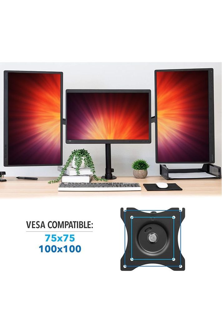 Soporte monitor triple alineación horizontal	NW300-3