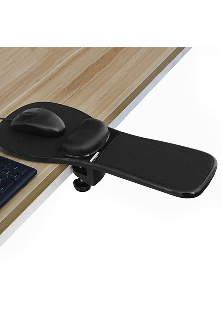 Apoya Brazos escritorio con Mouse Pad silla Negro