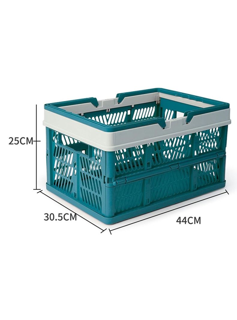 Canasto plegable picnic caja almacenamiento 44 x 30 cms-2