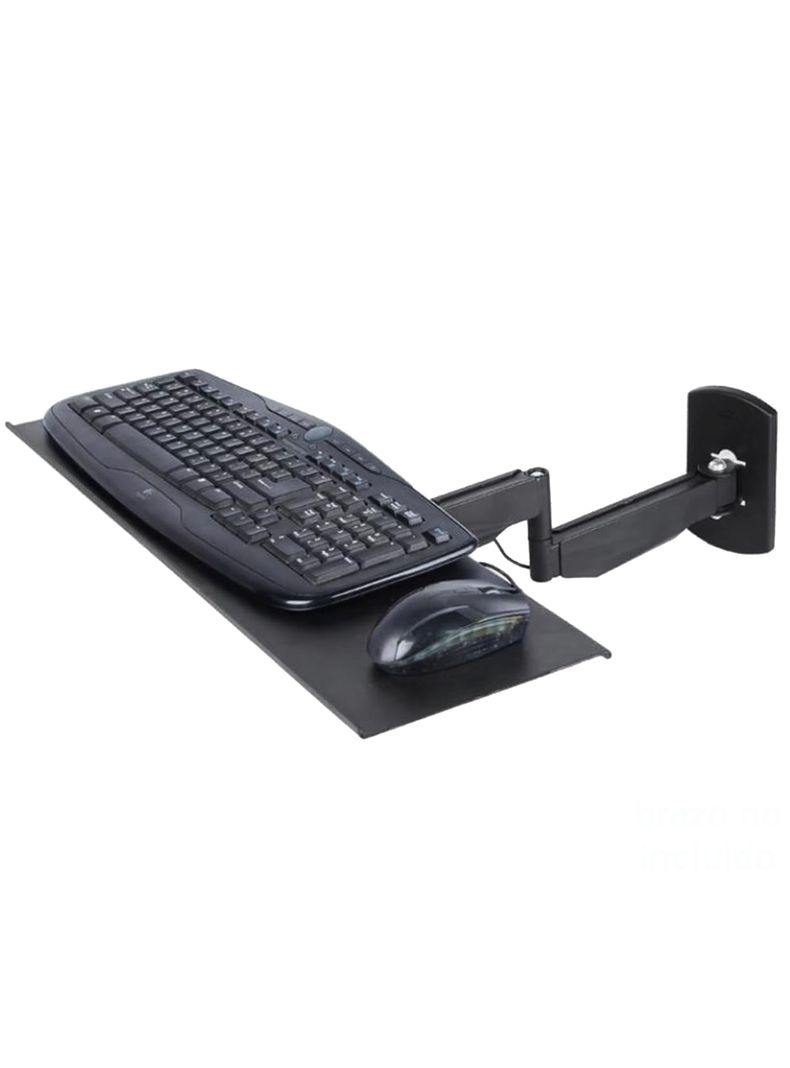 Soporte Teclado PC pared muro brazo bandeja	-0