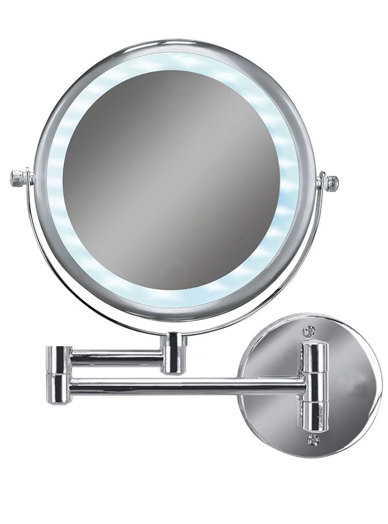 Espejo Led Baño Cosmético con Luz Articulado Abatible-0