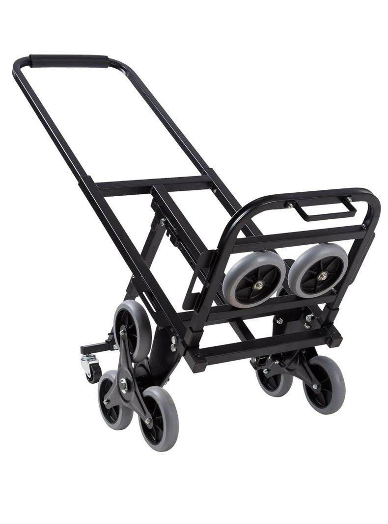 Yegua sube escaleras carro acero plegable hasta 150 KG	-4