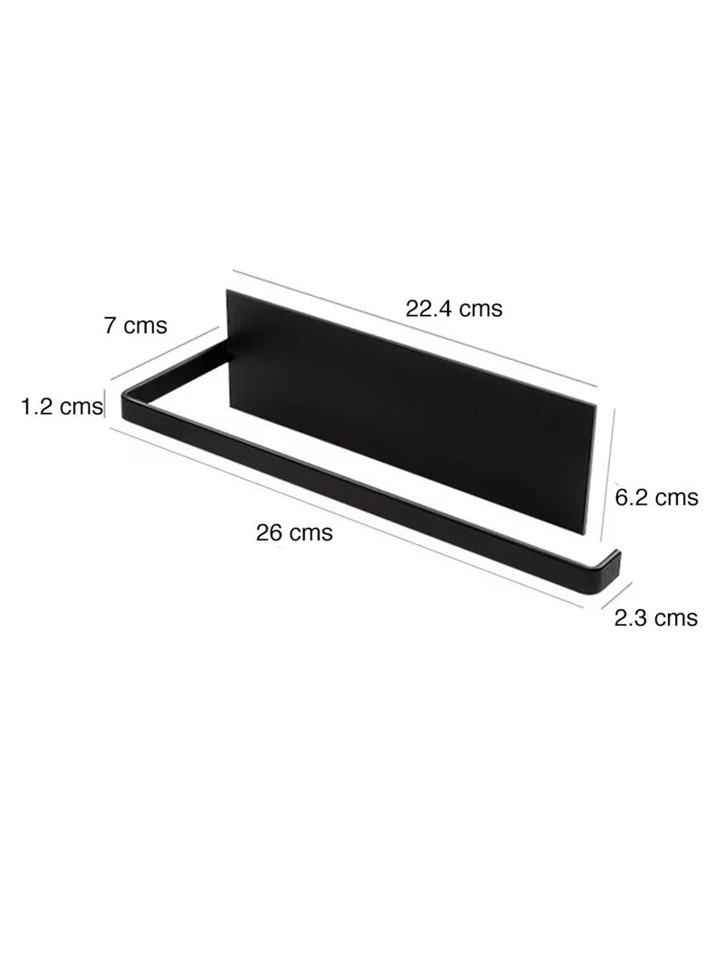 Porta Toalla Nova alusa magnético refrigerador negro-6