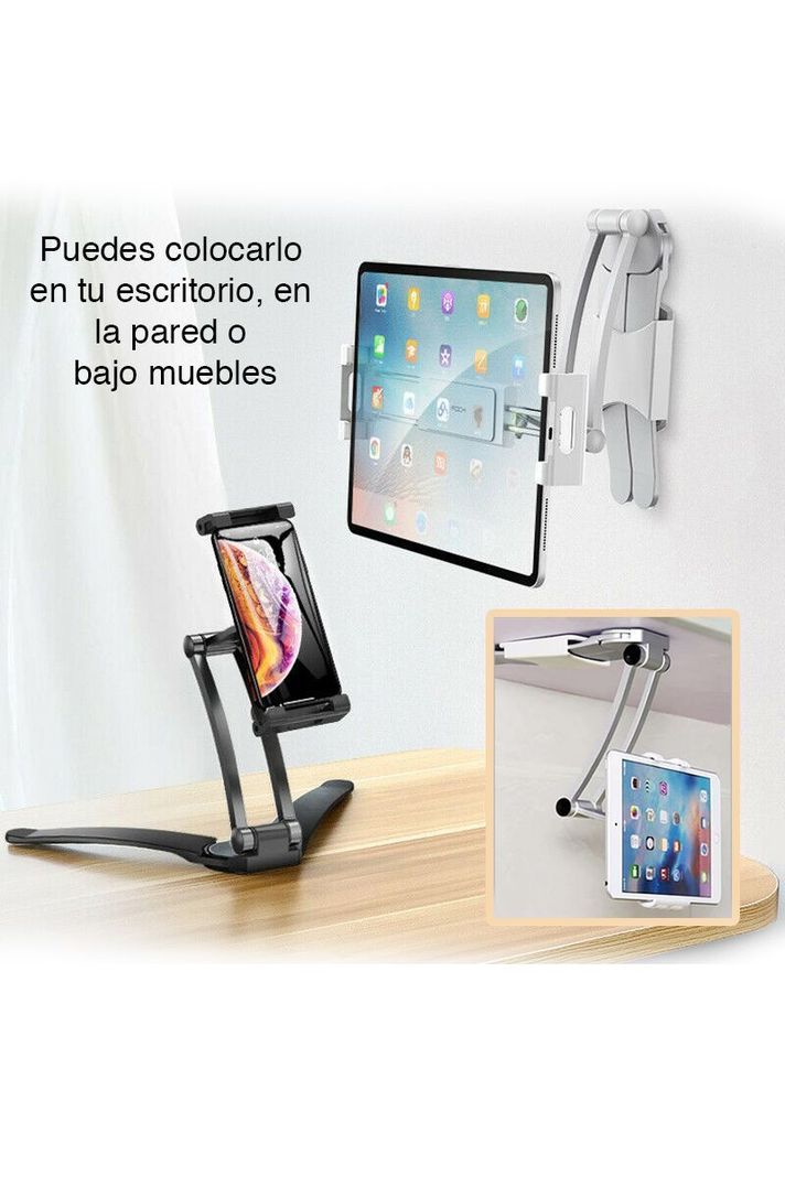 Soporte iPad Tablet Celular Pared Escritorio NW-M10-5