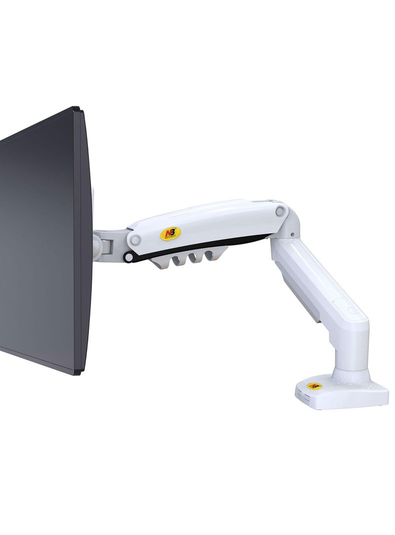 Soporte Monitor Blanco Articulado Giratorio Escritorio	-1