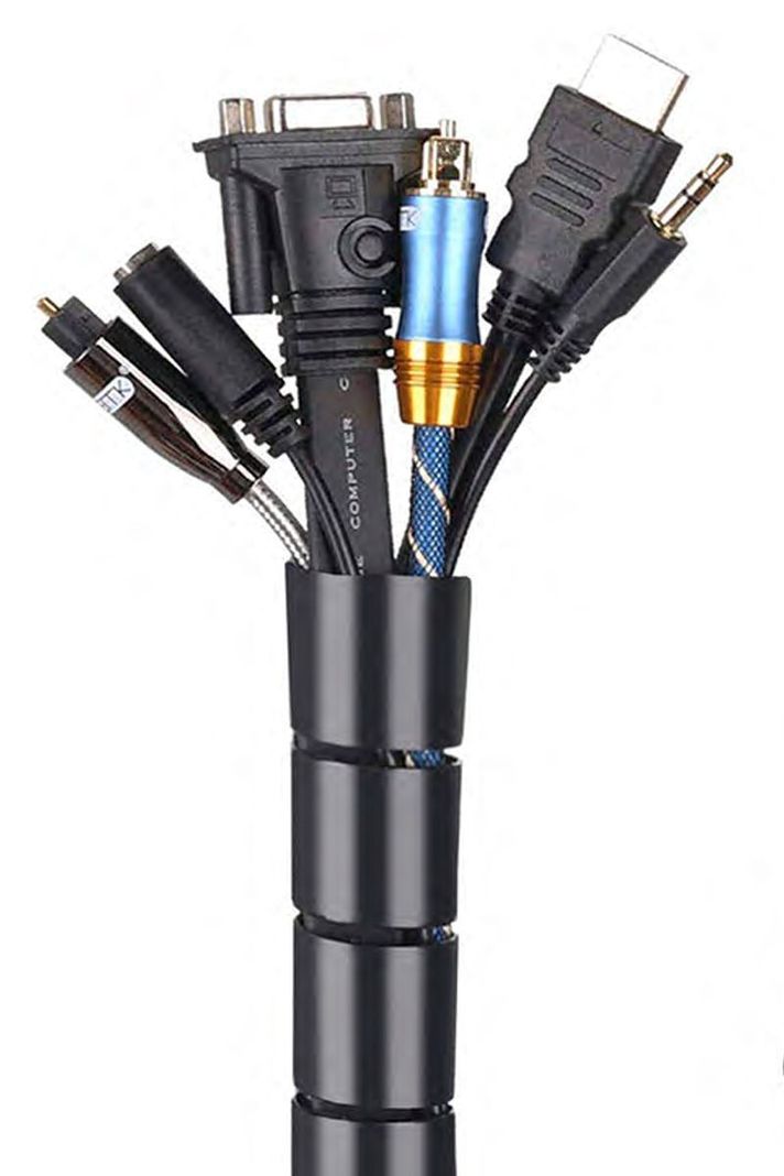 Protector organizador de cables 2 metros-3