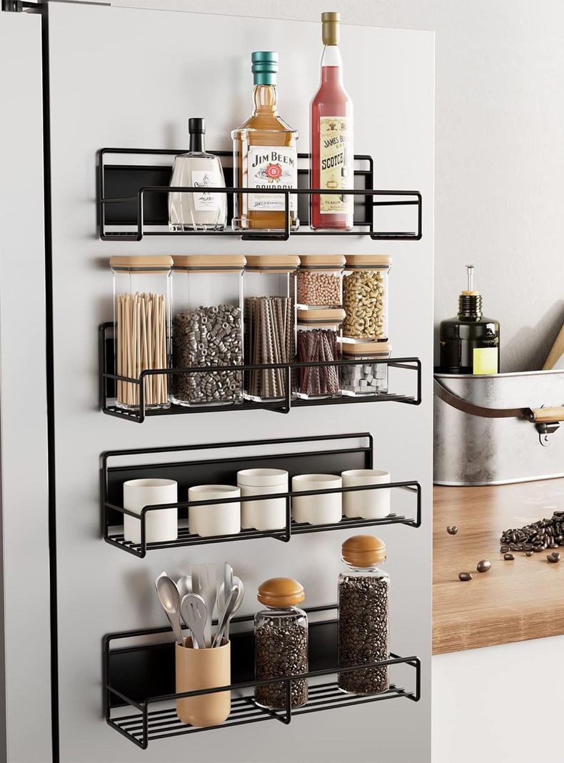Organizador magnético refrigerador condimentos Pack-1