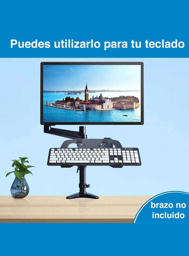 Bandeja Vesa Notebook o teclado soporte monitor-3