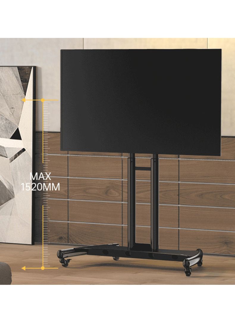 Soporte TV Ruedas pedestal móvil hasta 70 pulgadas-4