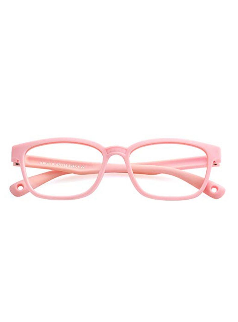 Lentes filtro luz azul niña rosado-5