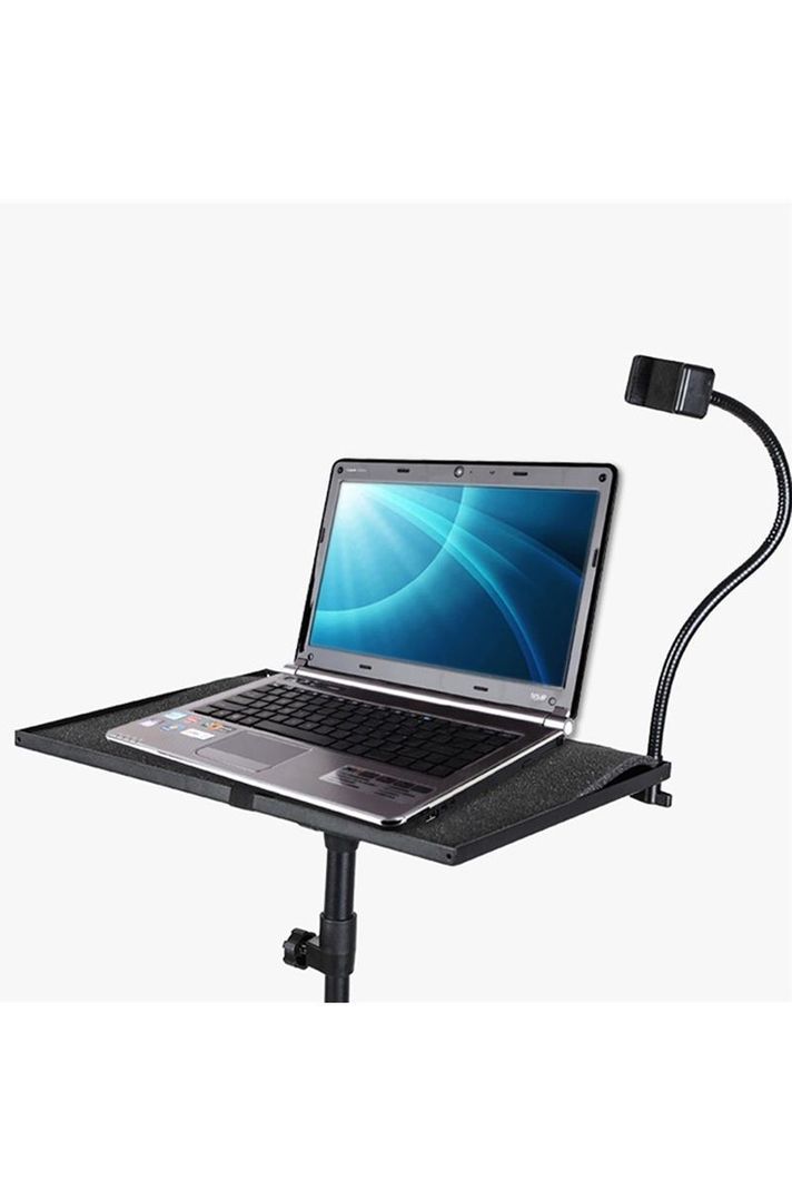 Atril Notebook ajustable con soporte de celular-4