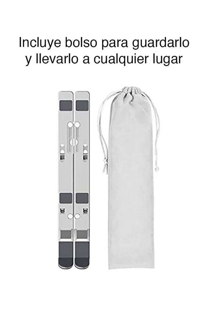 Soporte Notebook Macbook Aluminio Plegable NW-A11-5