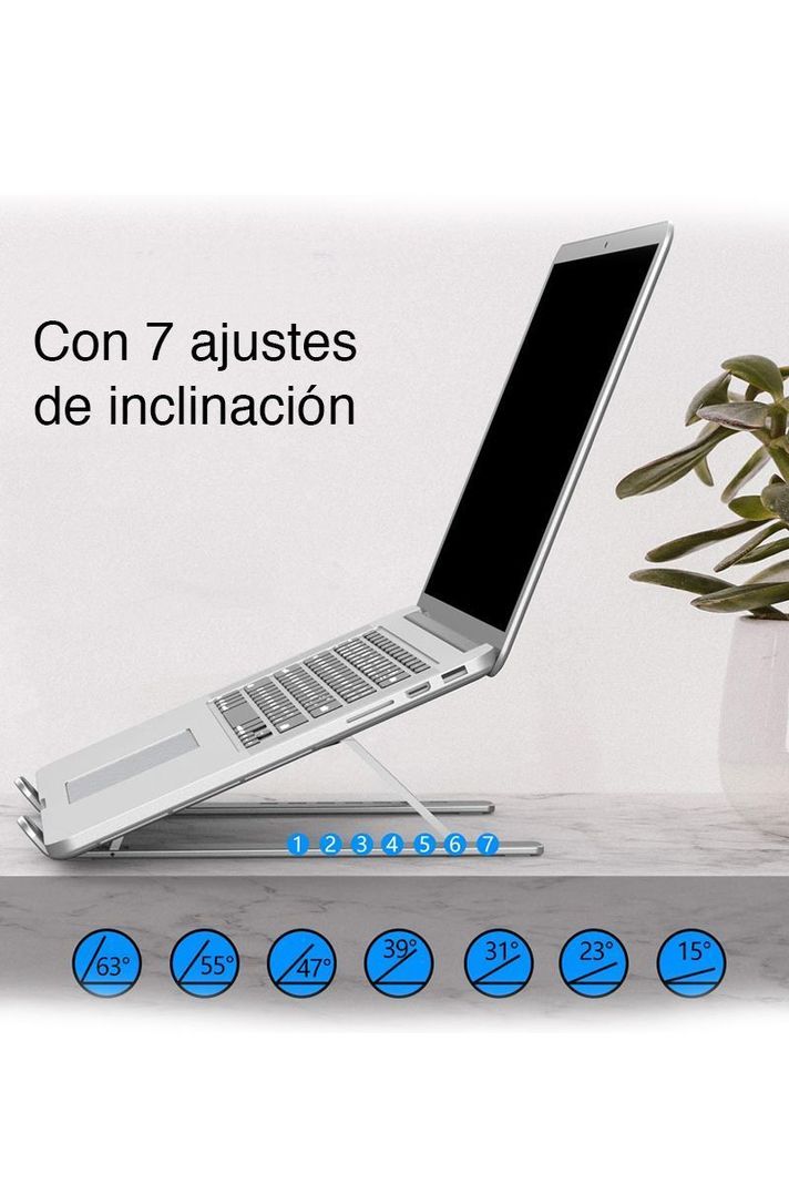 Soporte Notebook Macbook Aluminio Plegable NW-A11-2