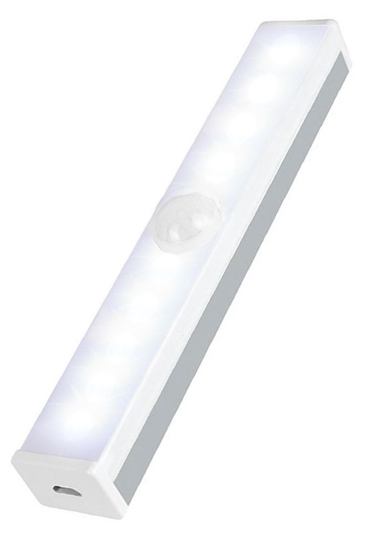 Barra Luz Led con sensor de movimiento 15 cms-0