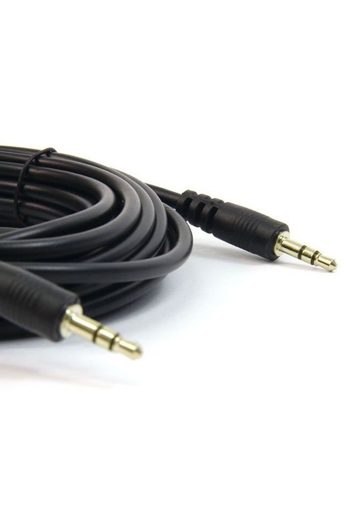 Cable Auxiliar audio 3.5 mm aux 5 metros-1