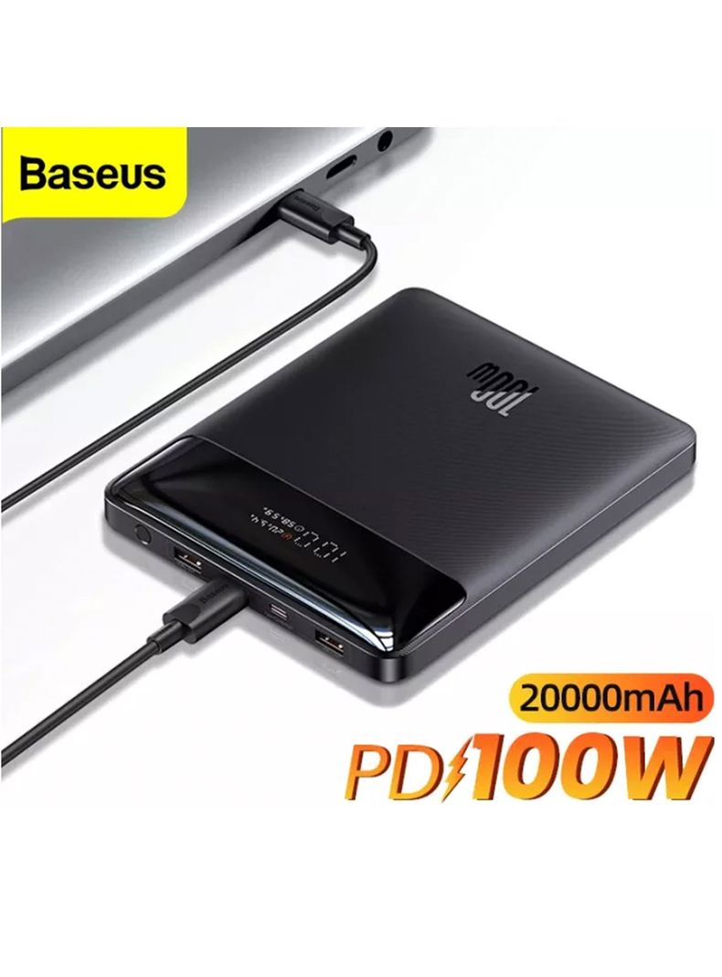 Batería Externa 100W USB C Notebook Mac y celular-5
