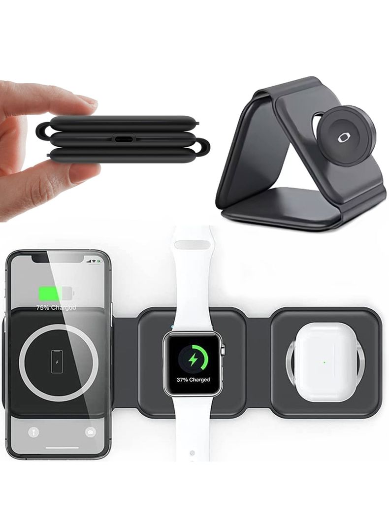 Cargador 3 en 1 para Apple Watch iPhone Airpods	-1