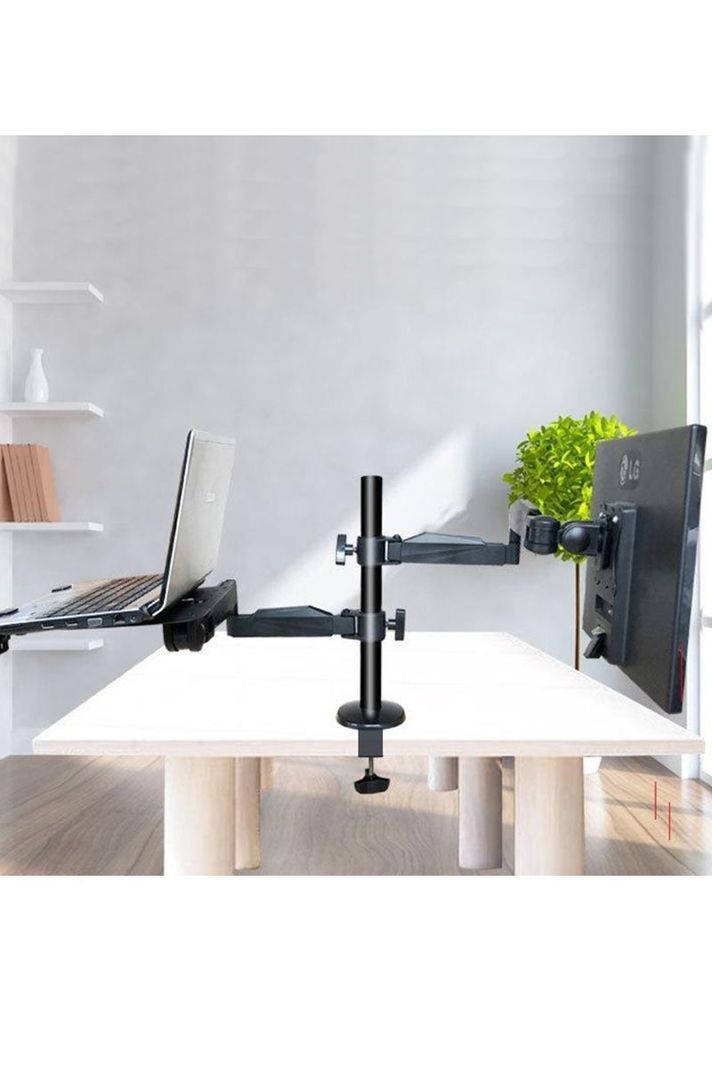 Soporte Monitor y Notebook brazo escritorio B49-4