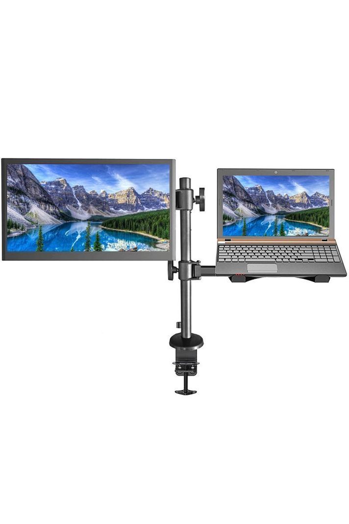 Soporte Monitor y Notebook brazo escritorio B49-1