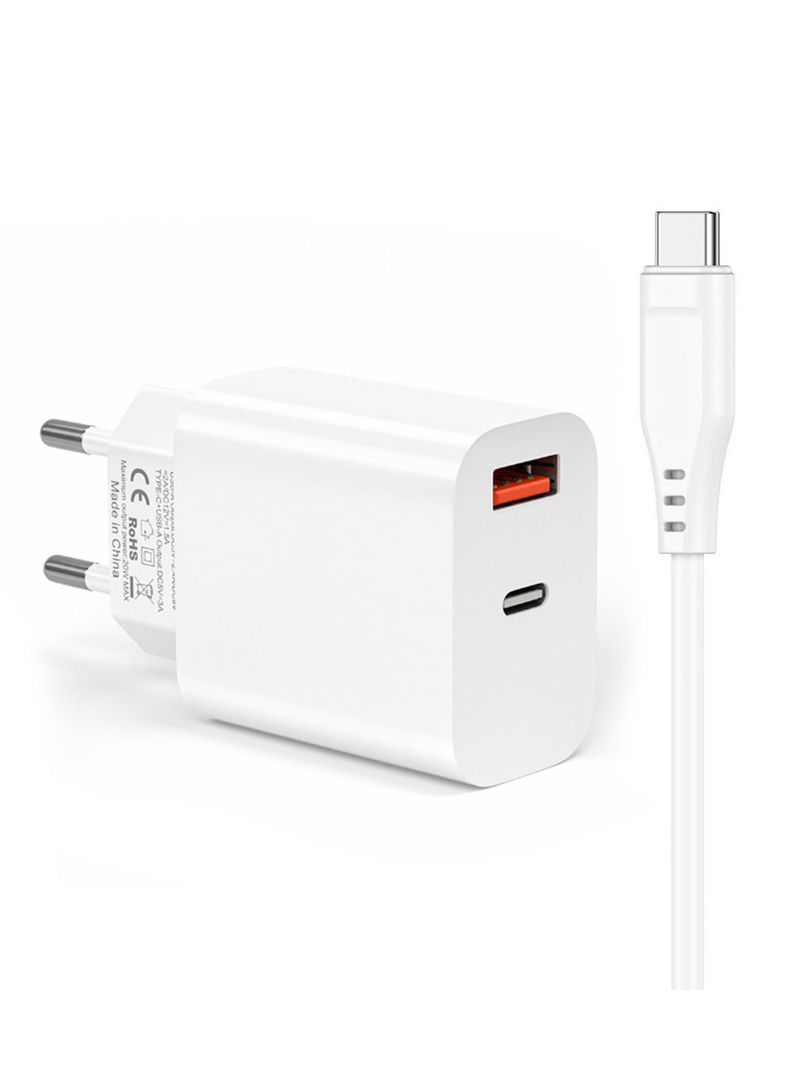 Cargador USB C Carga Rapida 20W certificado SEC