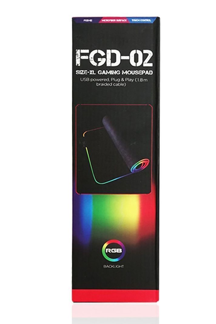 Mouse Pad RGB Led XL Gamer 80 x 30 cms FGD-02-4