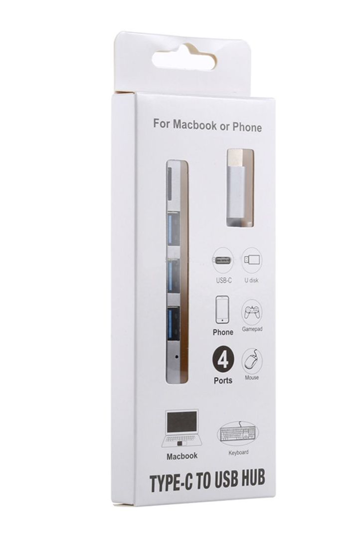 Hub USB C con 3 puertos USB 3.0 y lector SD-3