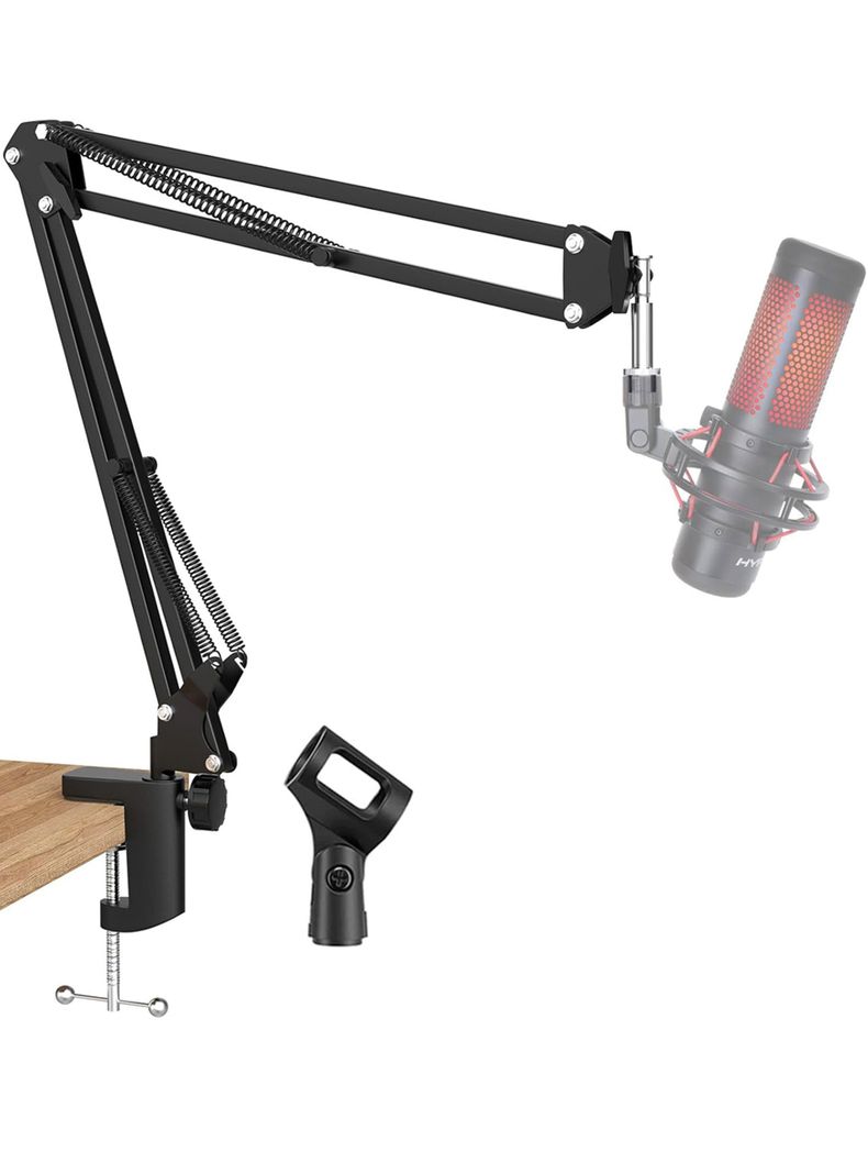 Atril micrófono Hyperx Blue Yeti ajustable escritorio-0