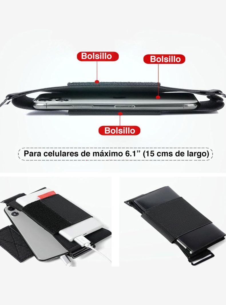 Porta celular cinturón pantalón estuche funda-2