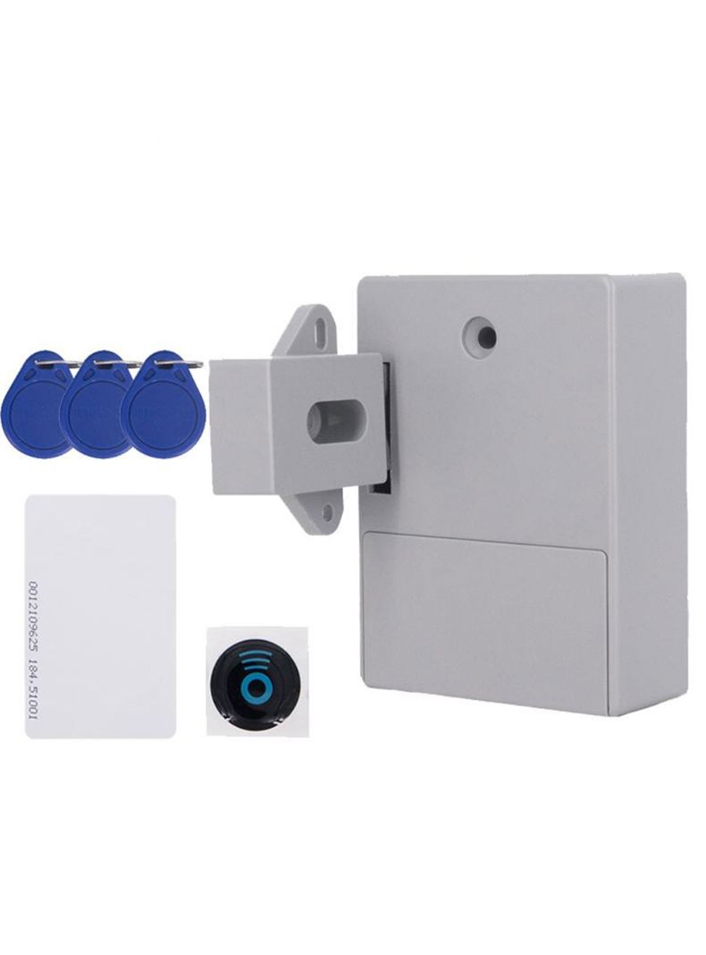 Cerradura inteligente cajón muebles RFID invisible-0