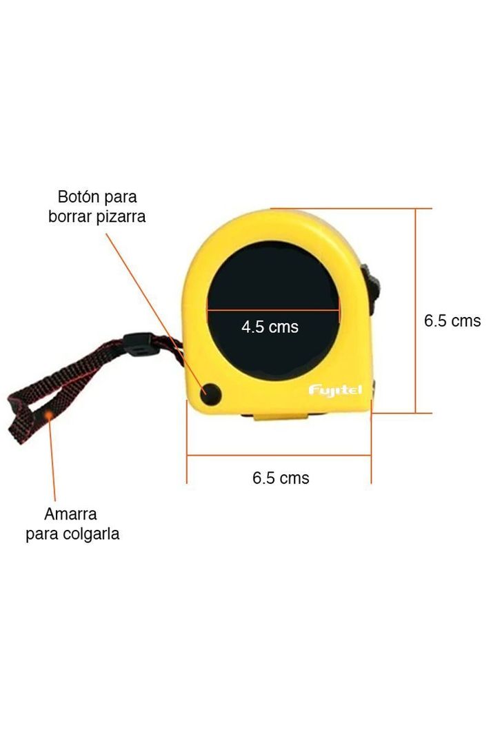 Huincha de medir 5 metros con pizarra electrónica-2
