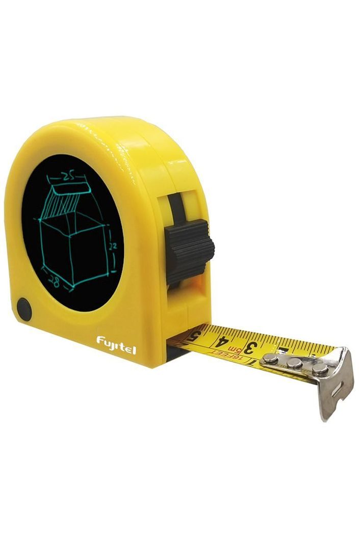Huincha de medir 5 metros con pizarra electrónica-0
