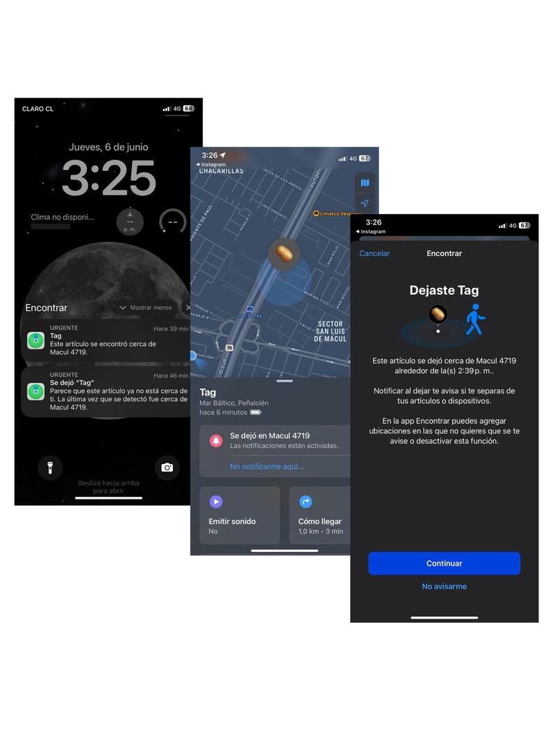 Rastreador Airtag alternativo Bluetooth iPhone-1