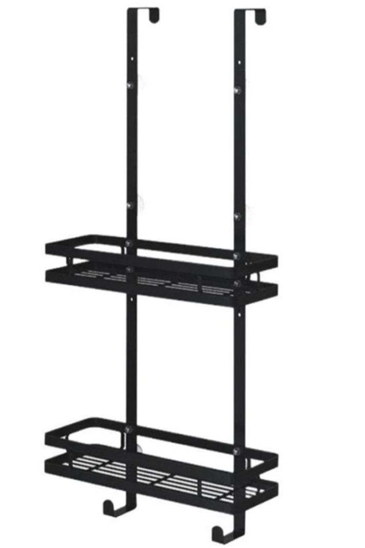 Organizador baño colgante ducha Shower Door con ganchos-0