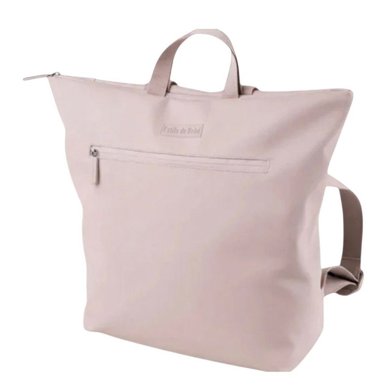 Mochila Maternal con Cambiador Impermeable Rosa Nude Rosado Nude