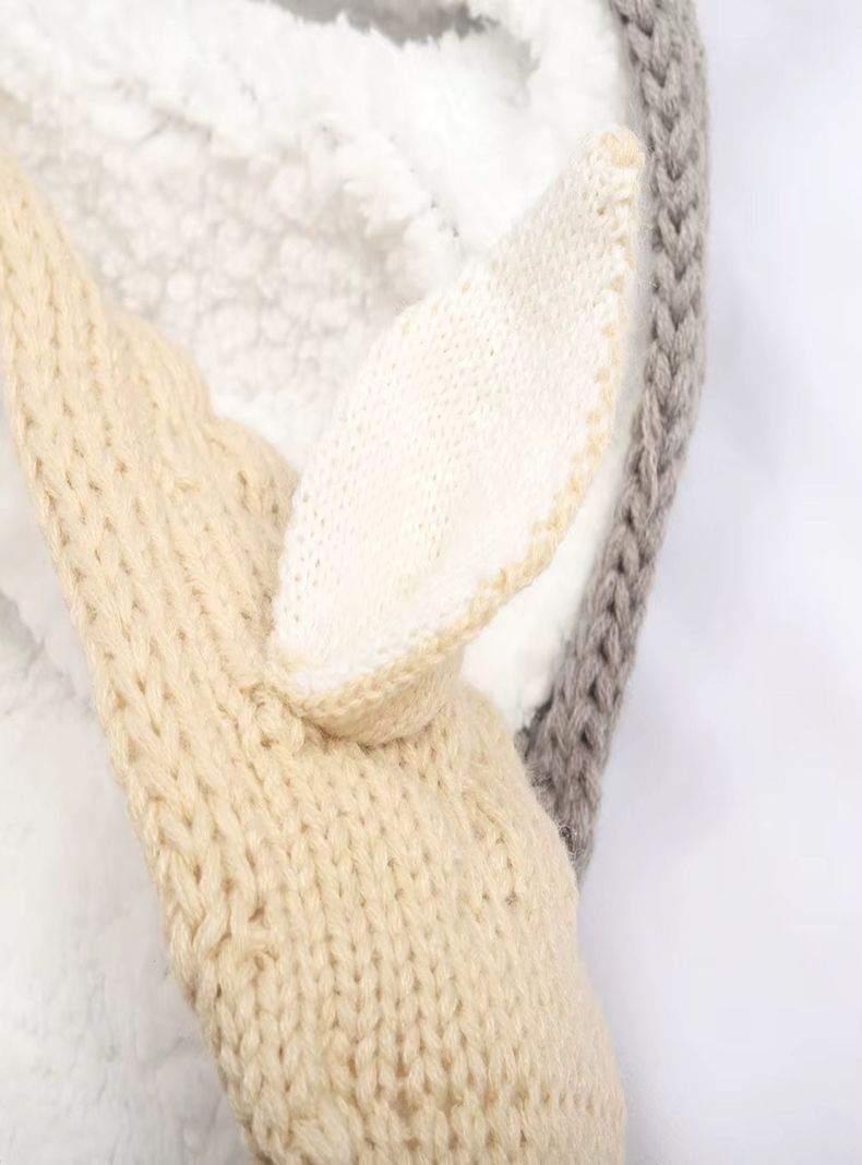 Manta Bebé | Saco Tejido 100% Algodón con Forro Polar-4